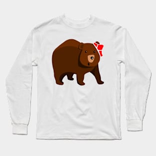 Bear in Briefs Long Sleeve T-Shirt